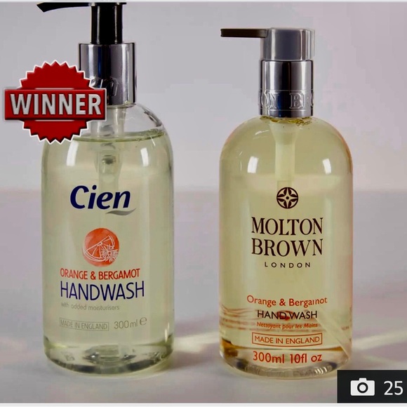 Orange Bergamot hand soap compare to Molton Brown Made in England - Picture 3 of 4